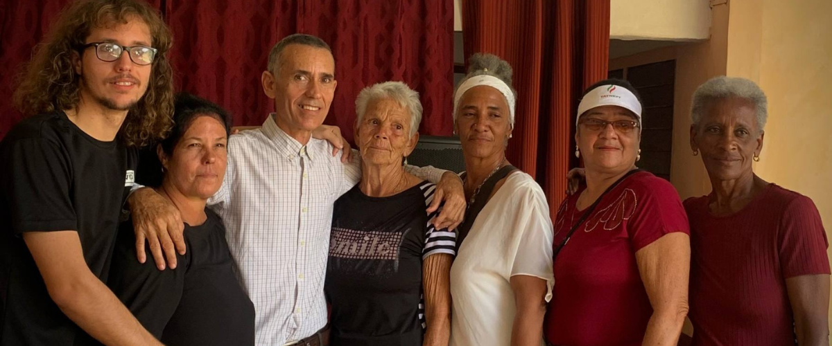 Juan Rodr&iacute;guez y su familia